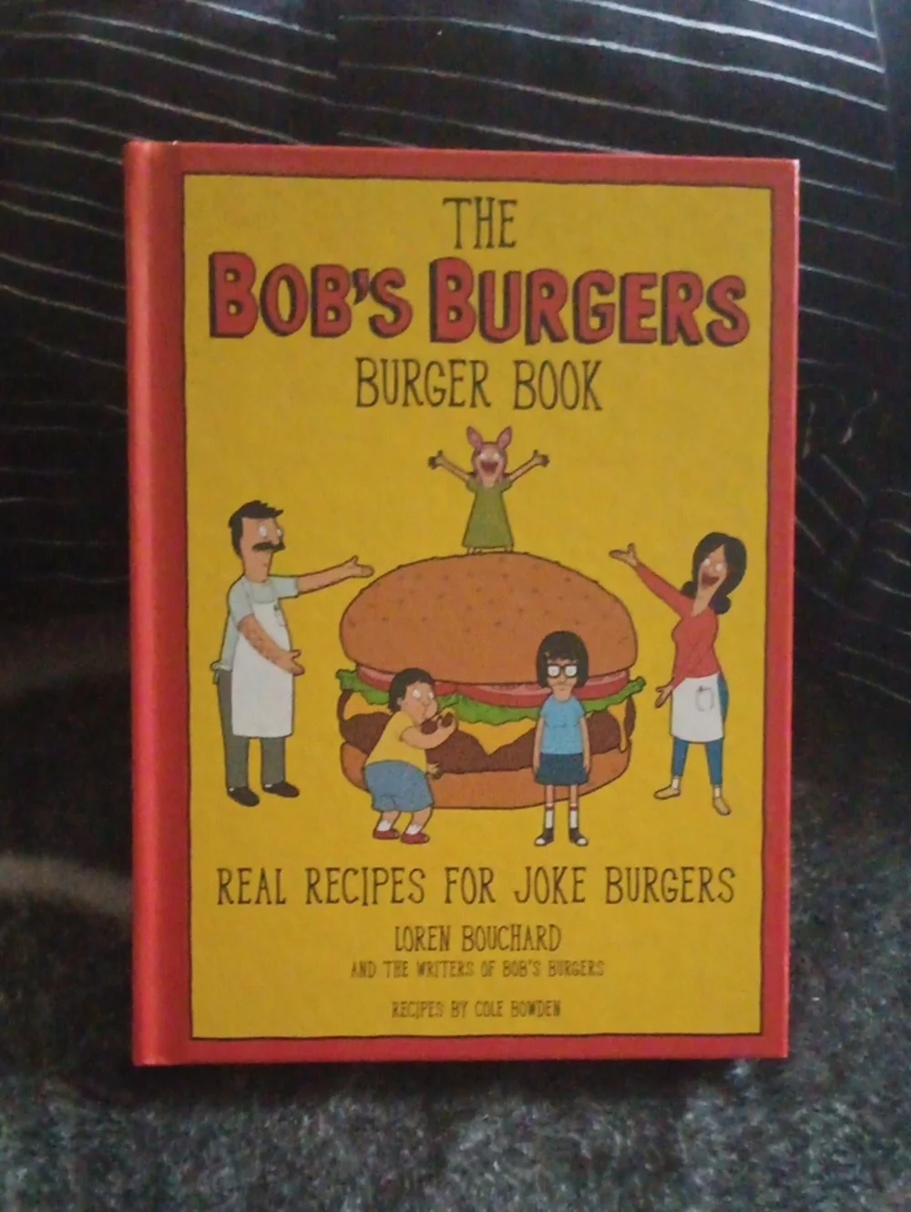 The Burger Book – Red/Yellow Cookbook by